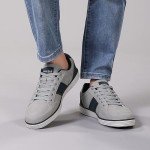 Men’s Casual Lace-up Sneakers - Classic Style