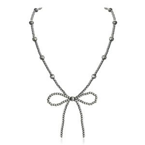 Navajo Pearl Bow Necklace for Cowgirls