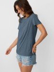 Stylish Navy Short Sleeve Women’s T-shirt