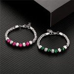 Natural Stone Beaded Bracelet for Men and Women
