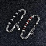 Natural Stone Beaded Bracelet for Men and Women