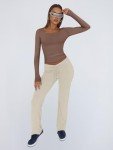 Trendy Y2K Long Sleeve Crop Tops for Women