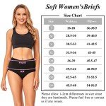 ASIMOON Women's Cotton High Waisted Underwear