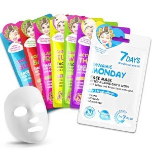 7DAYS Hydrating Face Mask Set - 7 Pack
