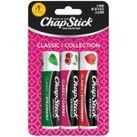 3-Pack ChapStick Lip Balm: Spearmint, Cherry, Strawberry