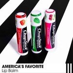 3-Pack ChapStick Lip Balm: Spearmint, Cherry, Strawberry
