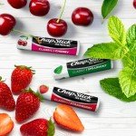 3-Pack ChapStick Lip Balm: Spearmint, Cherry, Strawberry