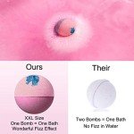 XXL Bath Bombs Gift Set - 6 Relaxing Fizzy Bombs