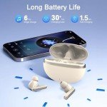 Wireless Bluetooth 5.3 Earbuds with Charging Case