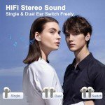 Wireless Bluetooth 5.3 Earbuds with Charging Case