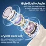 Wireless Bluetooth 5.3 Earbuds with Charging Case