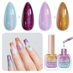 Color Changing Nail Polish Set - Mermaid Colors