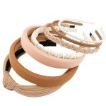 7 Pcs Stylish Women’s Headbands Set
