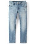 Boys Stretch Straight Leg Jeans - Size 10