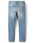 Boys Stretch Straight Leg Jeans - Size 10