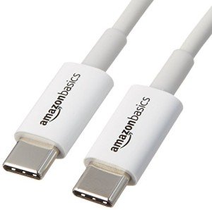 USB-C Fast Charger Cable, 6 Foot - White