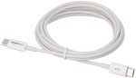 USB-C Fast Charger Cable, 6 Foot - White