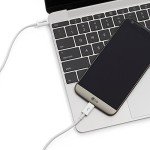 USB-C Fast Charger Cable, 6 Foot - White