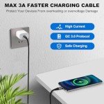 USB C to C Cable 3-Pack Fast Charging
