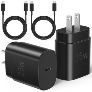 Fast Charging Type C Charger Block, 2-Pack