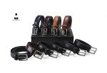 Men's Black Leather Belt - Classic & Fashionable