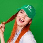 Green Shamrock Trucker Hat for St. Patrick’s Day