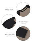 Cute Color Block Long Sleeve Tee for Women