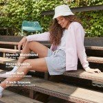 Hanes Women's Pocket Shorts with Drawcord