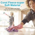 12PCS Reusable Microfiber Kitchen Towels