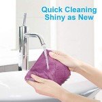 12PCS Reusable Microfiber Kitchen Towels