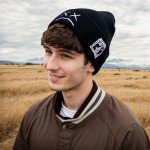 Sad Face Embroidered Beanie Hat for All