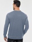 Dokotoo Men's Casual Long Sleeve V-Neck Tee