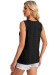 Trendy Black Sleeveless Tank Top for Women
