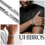 Stylish 18K Gold Stainless Steel Chain Bracelet
