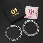 Stylish 18K Gold Stainless Steel Chain Bracelet