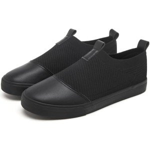 Comfortable Slip-On Loafers for Men - Black & White