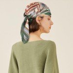 Silky Satin Headscarf for Women and Girls
