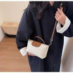 Chic Quilted Crossbody Bag for Women - Off White