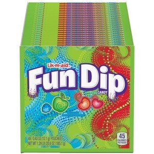 Wonka Fun Dip Assorted Flavor Party Pack, 48 Count