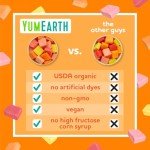 YumEarth Organic Fruit Chews - Allergy Friendly Snacks