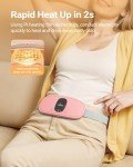 Portable Heating Pad for Cramps - Pink