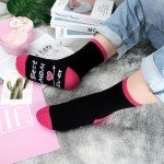 Funny “Best Mom Ever” Socks for Birthday Gift