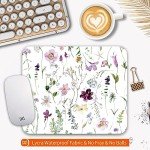 Floral Personalized Square Mouse Pad under $10