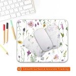 Floral Personalized Square Mouse Pad under $10