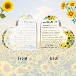 Heart-Shaped Plaque Gift for Mom from Kids