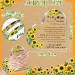 Heart-Shaped Plaque Gift for Mom from Kids
