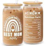 Unique 16oz Can Glass Gifts for Mom