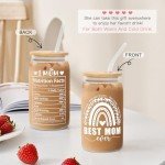 Unique 16oz Can Glass Gifts for Mom