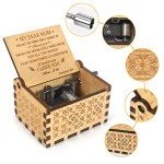 Personalized Hand Crank Music Box - U R My Sunshine