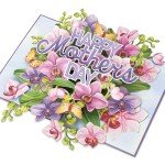 3D Mother's Day Pop-Up Cards with Envelope